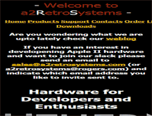 Tablet Screenshot of a2retrosystems.com